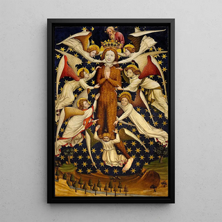 Anonymous - Diptych from the Winterfeld family foundation left wing obverse Maria lactans and Christ as Vir Do.webp