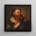Ein Mann mit Bart - Anonym — gerahmtes Bild an der Wand