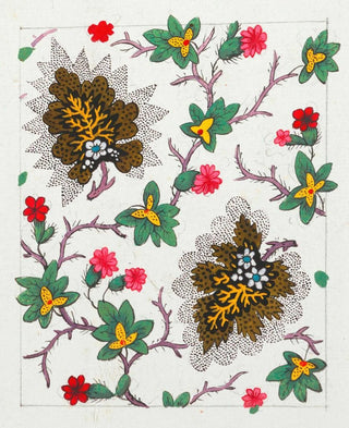 Anonymous - Floral design for printed textile Pl I.webp