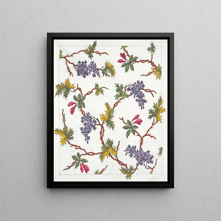 Anonymous - Floral design for printed textile Pl XVIII.webp