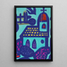 Galicien - Anonym — gerahmtes Bild an der Wand