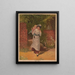 Hue - Anonym — gerahmtes Bild an der Wand