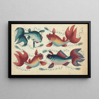 Anonymous - Gold and silver fish of China.webp
