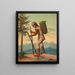Indio Saparo - Anonym — gerahmtes Bild an der Wand