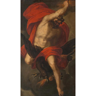 Anonymous - Jove with an Eagle and Lightning.webp