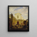 Die Fassade der Kirche der Blancs-Manteaux 1865 - Anonym — gerahmtes Bild an der Wand