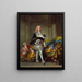 Der Marschall Herzog Richelieu - Anonym — gerahmtes Bild an der Wand