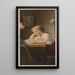 Kleiner Schüler - Anonym — gerahmtes Bild an der Wand