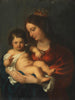 La Madone bénissant l'enfant Jésus - Anonym — Ansicht des Kunstwerks