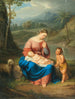 Marie mit Jesus und Johannes - Anonym — Ansicht des Kunstwerks