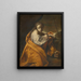 Marie-Madeleine - Anonym — gerahmtes Bild an der Wand