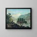 Picknick am See George - Anonym — gerahmtes Bild an der Wand