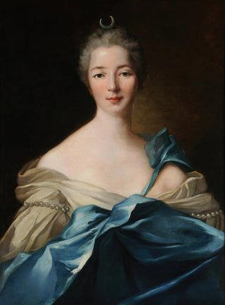 Anonymous - Portrait de femme anonyme en Diane.webp