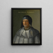 Portrait von Accursius - Anonym — gerahmtes Bild an der Wand