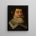 Portrait von Francisco de Andrade Leitão 1585-1655 Botschafter Portugals in Den Haag - Anonym — gerahmtes Bild an der Wand