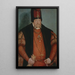 Portrait de Joachim II - Anonyme — gerahmtes Bild an der Wand