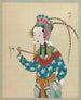 Portrait eines Charakters aus der Peking-Oper 14 - Anonym — Ansicht des Kunstwerks