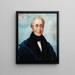 Portrait des Prinzen Adam Jerzy Czartoryski 1770-1861 - Anonym — gerahmtes Bild an der Wand
