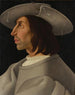 Portrait eines Mannes im Profil - Anonym — Ansicht des Kunstwerks