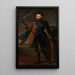 Portrait von Pierre III - Anonym — gerahmtes Bild an der Wand