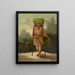 Mann von Sanbiza - Anonym — gerahmtes Bild an der Wand