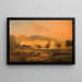 Schönbrunn - Anonym — gerahmtes Bild an der Wand