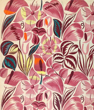 Anonymous - Textile Design Tropical Flowers.webp