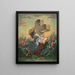 Der christliche Glaube - Anonym — gerahmtes Bild an der Wand