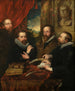 Die vier Philosophen - Anonym — Ansicht des Kunstwerks