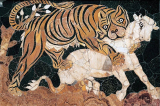 Anonymous - Tiger attacking a calf.webp
