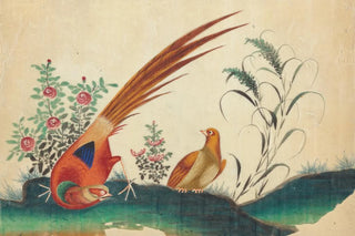 Anonymous - Two birds flowers.webp