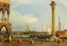 Venedig eine Ansicht des Bassins von San Marco von der Piazzetta - Anonym — Ansicht des Kunstwerks