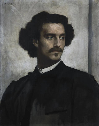 Anselm Feuerbach - Selfportrait.webp