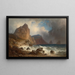 Marina Piccola Capri - Antal Ligeti — gerahmtes Bild an der Wand