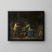 Kampf in der Taverne - Anthonie Palamedesz — gerahmtes Bild an der Wand