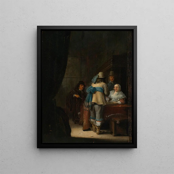 Anthonie Palamedesz - Figures In An Interior.webp