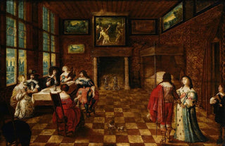 Anthonie Palamedesz - Interior scene.webp