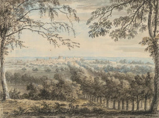 Anthony Devis - A view of Windsor Castle and The Long Walk from Snow Hill.webp