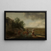 Landschaftsbild - Anthony Molijn — gerahmtes Bild an der Wand