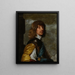 Algernon Percy, 10. Graf von Northumberland - Antoine van Dyck — gerahmtes Bild an der Wand