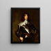 Charles Louis Elector Palatine - Antoine van Dyck — gerahmtes Bild an der Wand