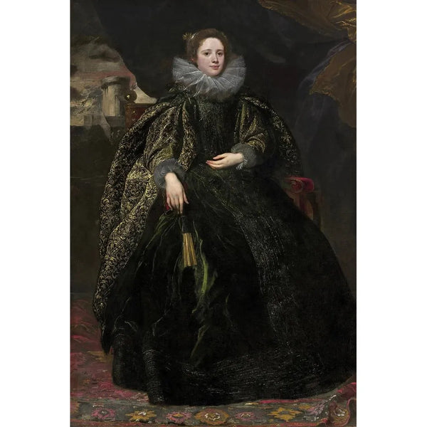 Marquise Balbi - Antoine van Dyck — gerahmtes Bild an der Wand