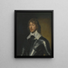 Portrait de George Baron Goring - Antoine van Dyck — gerahmtes Bild an der Wand