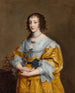 Portrait der Königin Henriette Marie - Antoine van Dyck — Ansicht des Kunstwerks