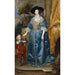 Königin Henriette Marie mit Sir Jeffrey Hudson - Antoine van Dyck — Ansicht des Kunstwerks