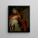 L'apôtre Simon - Antoine van Dyck — gerahmtes Bild an der Wand