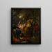 Die Verrat an Christus - Antoine van Dyck — gerahmtes Bild an der Wand