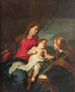 Das mystische Heiratsbild der heiligen Katharina von Alexandria - Antoine van Dyck — Ansicht des Kunstwerks