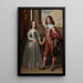 Guillaume II. Prinz von Oranien und seine Verlobte Marie Stuart - Antoine van Dyck — gerahmtes Bild an der Wand