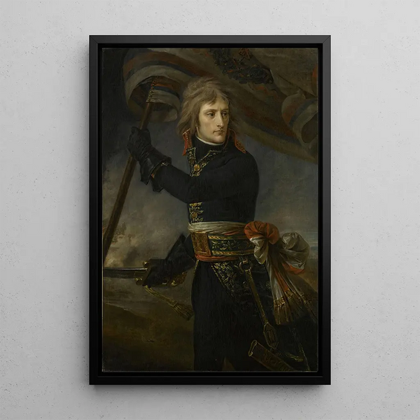 Reproduktion des Gemäldes Bonaparte am Arcole-Brücke - Antoine-Jean Gros